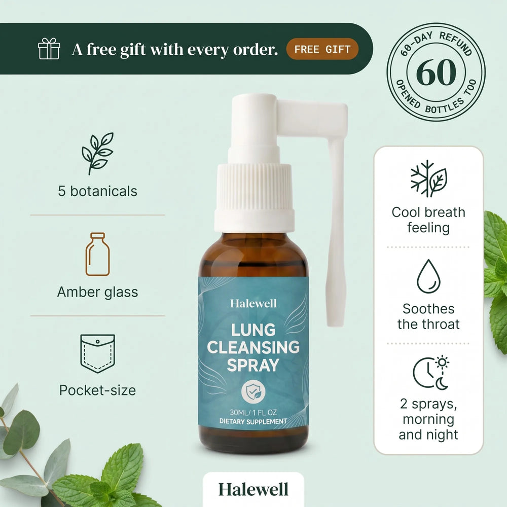 Two sprays. A cooler breath. A calmer throat.